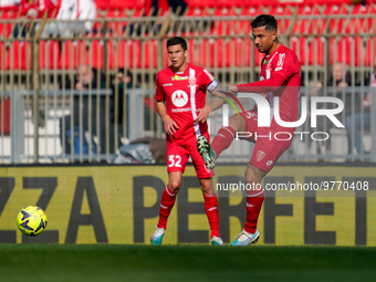 Armando Izzo (#55 AC Monza) during AC Monza against US Cremonese, Serie A, at U-Power Stadium in Monza on March, 18th 2023. (