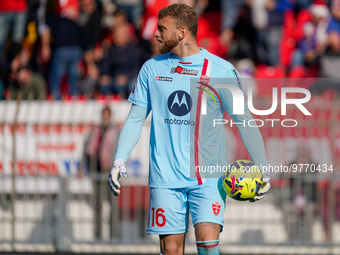 Michele Di Gregorio (#16 AC Monza) during AC Monza against US Cremonese, Serie A, at U-Power Stadium in Monza on March, 18th 2023. (