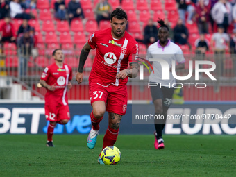 Andrea Petagna (#37 AC Monza) during AC Monza against US Cremonese, Serie A, at U-Power Stadium in Monza on March, 18th 2023. (