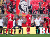 Pablo Marí (#3 AC Monza) sad for the mistake during AC Monza against US Cremonese, Serie A, at U-Power Stadium in Monza on March, 18th 2023....