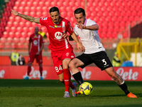 Patrick Ciurria (#84 AC Monza) and Emanuele Valeri (#3 Cremonese) during AC Monza against US Cremonese, Serie A, at U-Power Stadium in Monza...