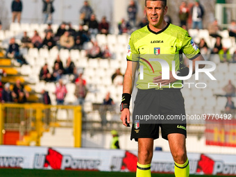 Antonio Giua, referee, during AC Monza against US Cremonese, Serie A, at U-Power Stadium in Monza on March, 18th 2023. (