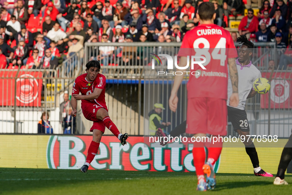 Filippo Ranocchia (#22 AC Monza) during AC Monza against US Cremonese, Serie A, at U-Power Stadium in Monza on March, 18th 2023. 