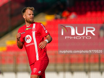 Christian Gytkjaer (#9 AC Monza) during AC Monza against US Cremonese, Serie A, at U-Power Stadium in Monza on March, 18th 2023. (