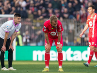 Christian Gytkjaer (#9 AC Monza) during AC Monza against US Cremonese, Serie A, at U-Power Stadium in Monza on March, 18th 2023. (