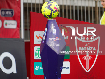 Lega Serie A Ball during AC Monza against US Cremonese, Serie A, at U-Power Stadium in Monza on March, 18th 2023. (