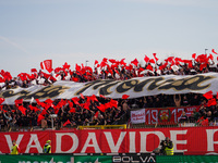 Team of AC Monza fans during AC Monza against US Cremonese, Serie A, at U-Power Stadium in Monza on March, 18th 2023. (