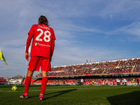 Andrea Colpani (#28 AC Monza) during AC Monza against US Cremonese, Serie A, at U-Power Stadium in Monza on March, 18th 2023. (