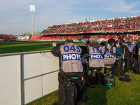 Lega Serie A Photographers during AC Monza against US Cremonese, Serie A, at U-Power Stadium in Monza on March, 18th 2023. (