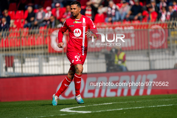 Armando Izzo (#55 AC Monza) during AC Monza against US Cremonese, Serie A, at U-Power Stadium in Monza on March, 18th 2023. 