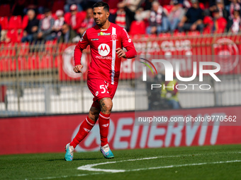 Armando Izzo (#55 AC Monza) during AC Monza against US Cremonese, Serie A, at U-Power Stadium in Monza on March, 18th 2023. (