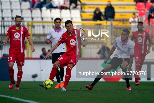 Matteo Pessina (#32 AC Monza) during AC Monza against US Cremonese, Serie A, at U-Power Stadium in Monza on March, 18th 2023. 