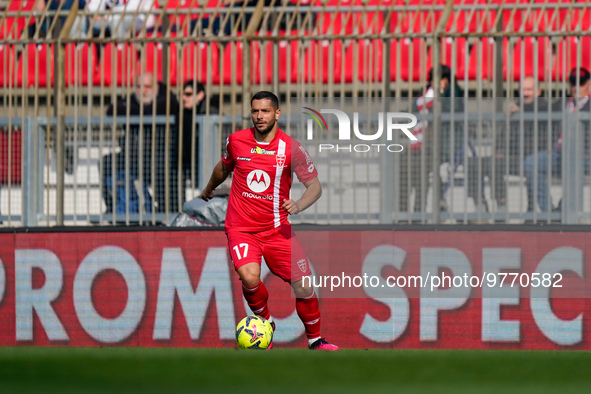 Gianluca Caprari (#17 AC Monza) during AC Monza against US Cremonese, Serie A, at U-Power Stadium in Monza on March, 18th 2023. 