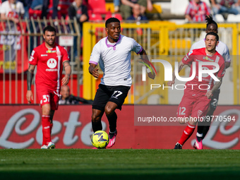 David Okereke (#77 Cremonese) during AC Monza against US Cremonese, Serie A, at U-Power Stadium in Monza on March, 18th 2023. (