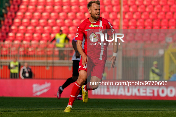 Christian Gytkjaer (#9 AC Monza) during AC Monza against US Cremonese, Serie A, at U-Power Stadium in Monza on March, 18th 2023. 