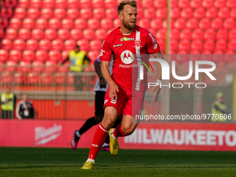 Christian Gytkjaer (#9 AC Monza) during AC Monza against US Cremonese, Serie A, at U-Power Stadium in Monza on March, 18th 2023. (