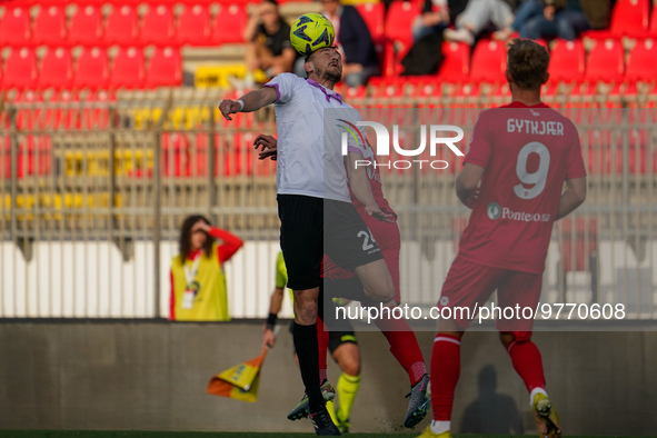 Alex Ferrari (#24 Cremonese) during AC Monza against US Cremonese, Serie A, at U-Power Stadium in Monza on March, 18th 2023. 