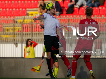 Alex Ferrari (#24 Cremonese) during AC Monza against US Cremonese, Serie A, at U-Power Stadium in Monza on March, 18th 2023. (