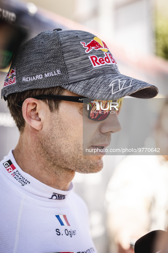 OGIER Sebastien (FRA), TOYOTA GR Yaris Rally1 Hybrid, portrait during the Rally Guanajuato Mexico 2023, 3rd round of the 2023 WRC World Rall...