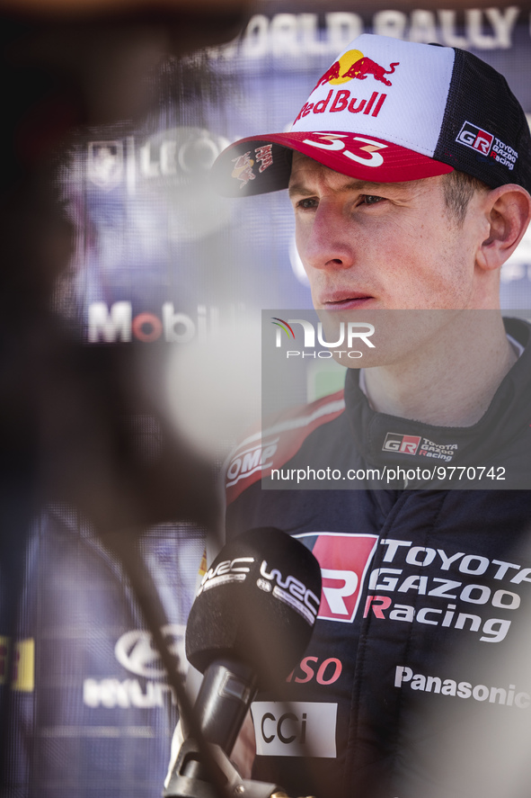 EVANS Elfyn (GBR), TOYOTA GR Yaris Rally1 Hybrid, portrait during the Rally Guanajuato Mexico 2023, 3rd round of the 2023 WRC World Rally Ca...