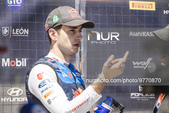 LOUBET Pierre-Louis (FRA), FORD Puma Rally1 Hybrid, portrait during the Rally Guanajuato Mexico 2023, 3rd round of the 2023 WRC World Rally...