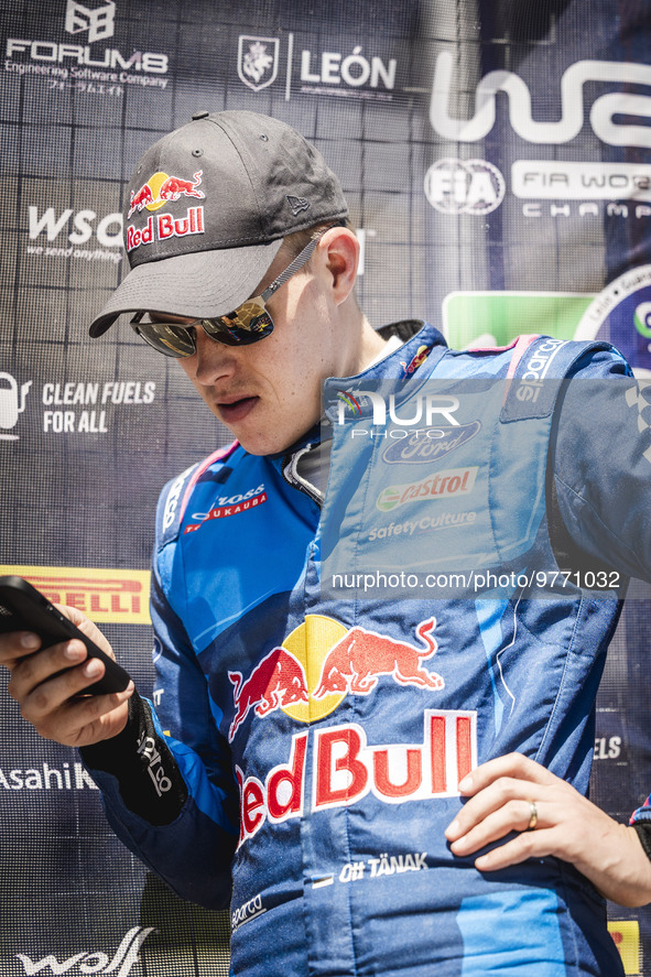 TANAK Ott (EST), M-SPORT FORD WORLD RALLY TEAM, FORD Puma Rally1 Hybrid, WRC, portrait during the Rally Guanajuato Mexico 2023, 3rd round of...