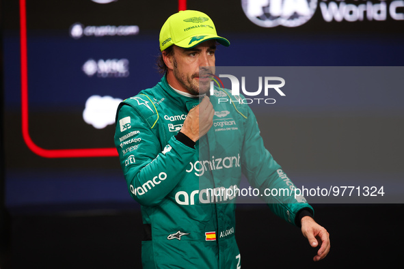 ALONSO Fernando (spa), Aston Martin F1 Team AMR23, portrait during the Formula 1 STC Saudi Arabian Grand Prix 2023, 2nd round of the 2023 Fo...