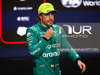 ALONSO Fernando (spa), Aston Martin F1 Team AMR23, portrait during the Formula 1 STC Saudi Arabian Grand Prix 2023, 2nd round of the 2023 Fo...