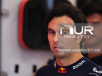 PEREZ Sergio (mex), Red Bull Racing RB19, portrait during the Formula 1 STC Saudi Arabian Grand Prix 2023, 2nd round of the 2023 Formula One...