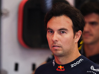 PEREZ Sergio (mex), Red Bull Racing RB19, portrait during the Formula 1 STC Saudi Arabian Grand Prix 2023, 2nd round of the 2023 Formula One...