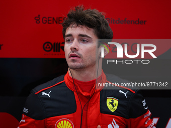 LECLERC Charles (mco), Scuderia Ferrari SF-23, portrait during the Formula 1 STC Saudi Arabian Grand Prix 2023, 2nd round of the 2023 Formul...