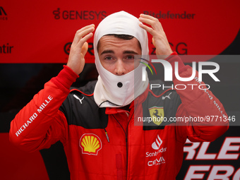 LECLERC Charles (mco), Scuderia Ferrari SF-23, portrait during the Formula 1 STC Saudi Arabian Grand Prix 2023, 2nd round of the 2023 Formul...