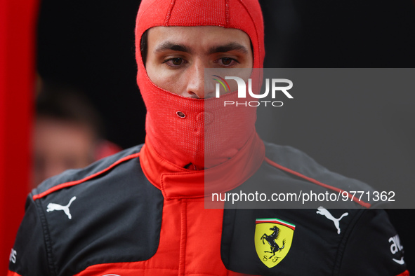 SAINZ Carlos (spa), Scuderia Ferrari SF-23, portrait during the Formula 1 STC Saudi Arabian Grand Prix 2023, 2nd round of the 2023 Formula O...