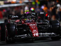 24 ZHOU Guanyu (chi), Alfa Romeo F1 Team Stake C43, action during the Formula 1 STC Saudi Arabian Grand Prix 2023, 2nd round of the 2023 For...