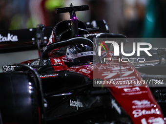 77 BOTTAS Valtteri (fin), Alfa Romeo F1 Team Stake C43, action during the Formula 1 STC Saudi Arabian Grand Prix 2023, 2nd round of the 2023...