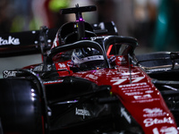 77 BOTTAS Valtteri (fin), Alfa Romeo F1 Team Stake C43, action during the Formula 1 STC Saudi Arabian Grand Prix 2023, 2nd round of the 2023...