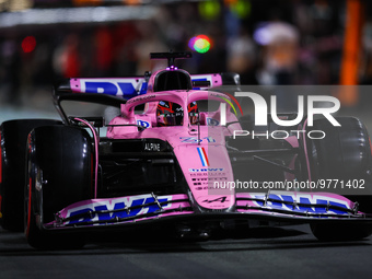 31 OCON Esteban (fra), Alpine F1 Team A523, action during the Formula 1 STC Saudi Arabian Grand Prix 2023, 2nd round of the 2023 Formula One...