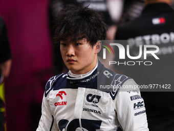 TSUNODA Yuki (jap), Scuderia AlphaTauri AT04, portrait during the Formula 1 STC Saudi Arabian Grand Prix 2023, 2nd round of the 2023 Formula...