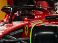 55 SAINZ Carlos (spa), Scuderia Ferrari SF-23, actionduring the Formula 1 STC Saudi Arabian Grand Prix 2023, 2nd round of the 2023 Formula O...