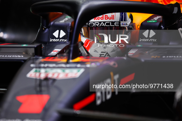 01 VERSTAPPEN Max (nld), Red Bull Racing RB19, action during the Formula 1 STC Saudi Arabian Grand Prix 2023, 2nd round of the 2023 Formula...