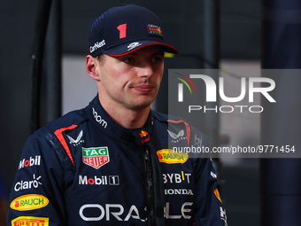 VERSTAPPEN Max (ned), Red Bull Racing RB19, portrait during the Formula 1 STC Saudi Arabian Grand Prix 2023, 2nd round of the 2023 Formula O...