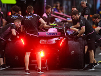 10 GASLY Pierre (fra), Alpine F1 Team A523, actionduring the Formula 1 STC Saudi Arabian Grand Prix 2023, 2nd round of the 2023 Formula One...