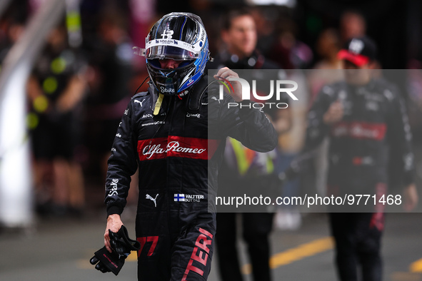 BOTTAS Valtteri (fin), Alfa Romeo F1 Team Stake C43, portrait during the Formula 1 STC Saudi Arabian Grand Prix 2023, 2nd round of the 2023...