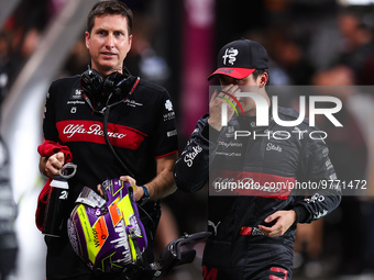 ZHOU Guanyu (chi), Alfa Romeo F1 Team Stake C43, portrait during the Formula 1 STC Saudi Arabian Grand Prix 2023, 2nd round of the 2023 Form...