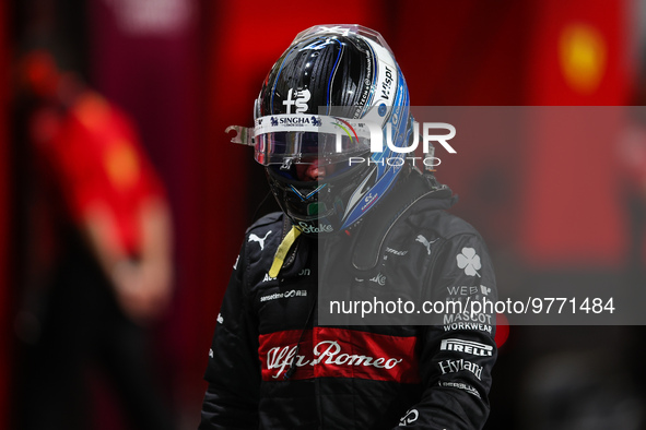 BOTTAS Valtteri (fin), Alfa Romeo F1 Team Stake C43, portrait during the Formula 1 STC Saudi Arabian Grand Prix 2023, 2nd round of the 2023...