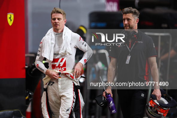 HULKENBERG Nico (ger), Haas F1 Team VF-23 Ferrari, portrait during the Formula 1 STC Saudi Arabian Grand Prix 2023, 2nd round of the 2023 Fo...