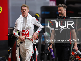 HULKENBERG Nico (ger), Haas F1 Team VF-23 Ferrari, portrait during the Formula 1 STC Saudi Arabian Grand Prix 2023, 2nd round of the 2023 Fo...