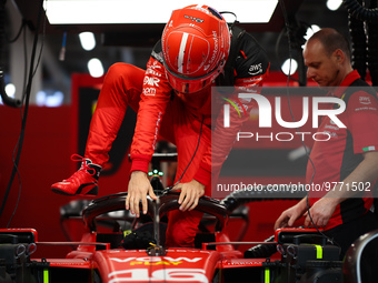 LECLERC Charles (mco), Scuderia Ferrari SF-23, portrait during the Formula 1 STC Saudi Arabian Grand Prix 2023, 2nd round of the 2023 Formul...