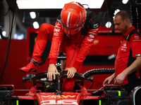 LECLERC Charles (mco), Scuderia Ferrari SF-23, portrait during the Formula 1 STC Saudi Arabian Grand Prix 2023, 2nd round of the 2023 Formul...