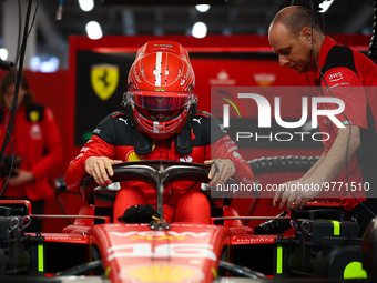 LECLERC Charles (mco), Scuderia Ferrari SF-23, portrait during the Formula 1 STC Saudi Arabian Grand Prix 2023, 2nd round of the 2023 Formul...